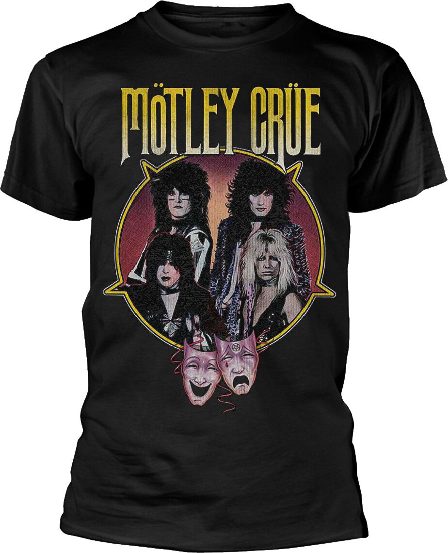 T-Shirt Mötley Crüe Theatre Pentagram Black XL T-Shirt