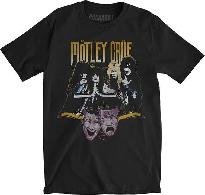 Camiseta de manga corta Mötley Crüe Theatre Vintage Black L Camiseta de manga corta