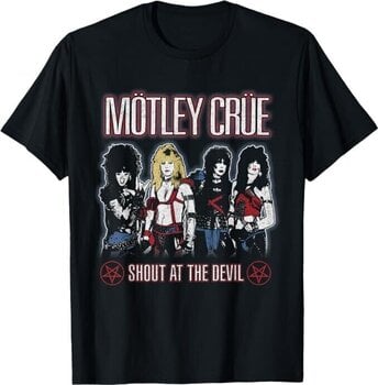 T-Shirt Mötley Crüe Shout at the Devil Black 2XL T-Shirt - 1