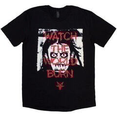 T-Shirt Falling in Reverse World Burn Black L T-Shirt