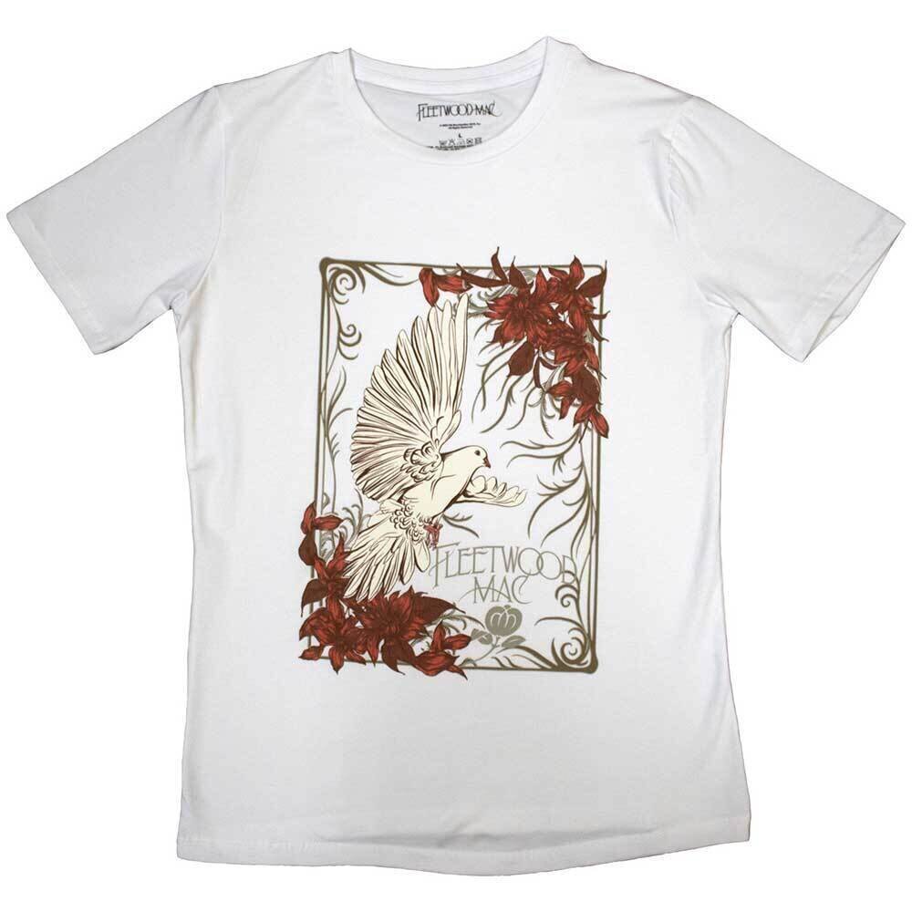 T-Shirt Fleetwood Mac Dove White L Ladies T-Shirt