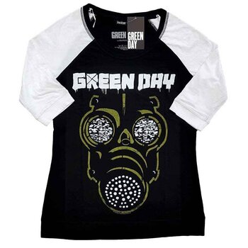 Košulja Green Day Green Mask Black & White 4XL Ženske Košulja - 1