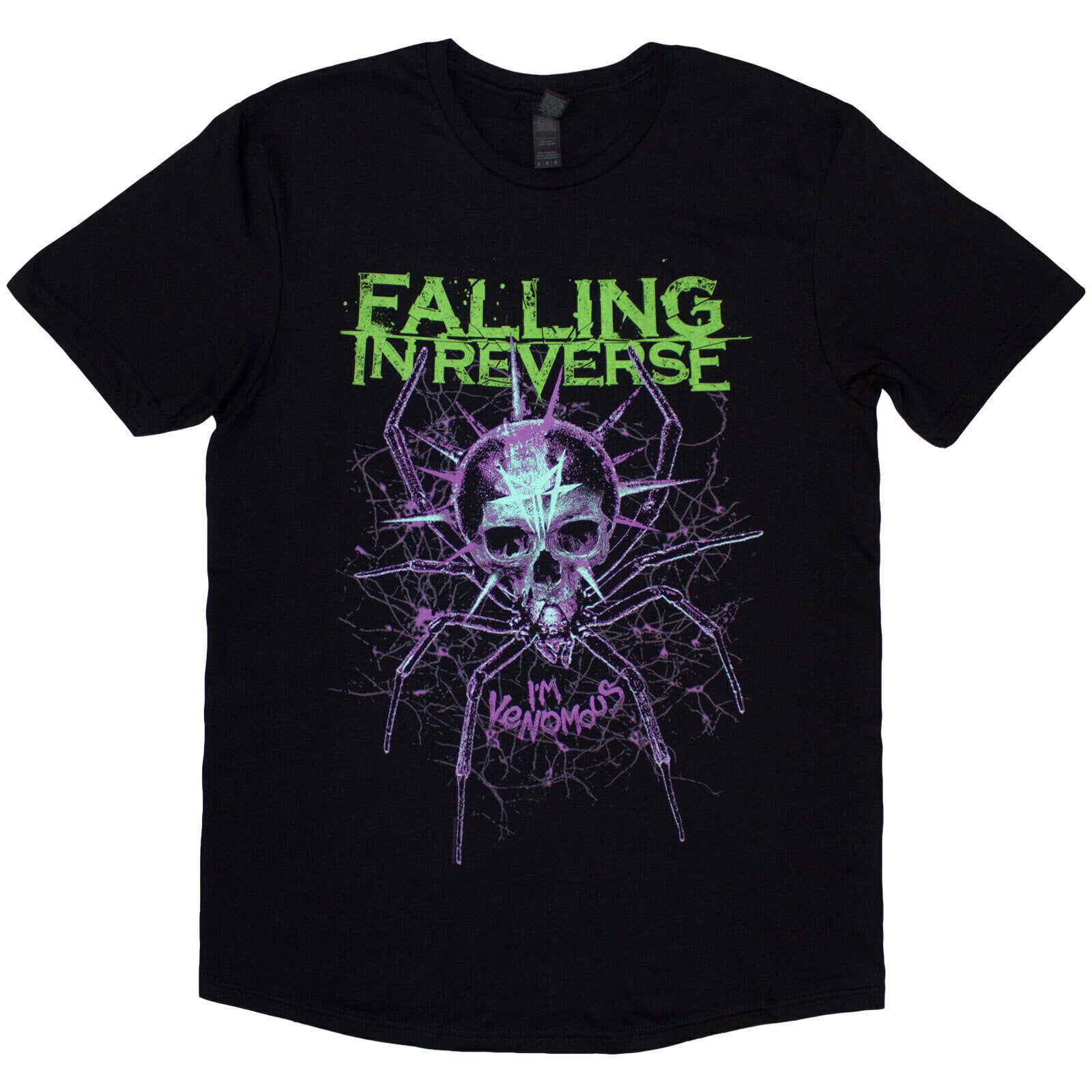 T-Shirt Falling in Reverse Spider Black L T-Shirt