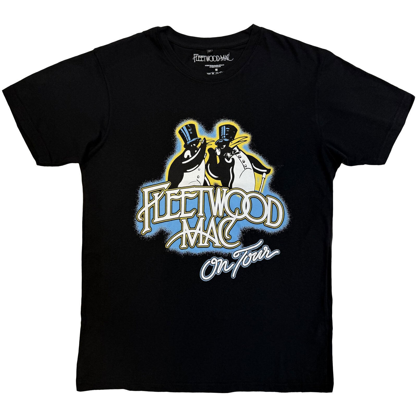 T-Shirt Fleetwood Mac On Tour (Carbon) Black M T-Shirt