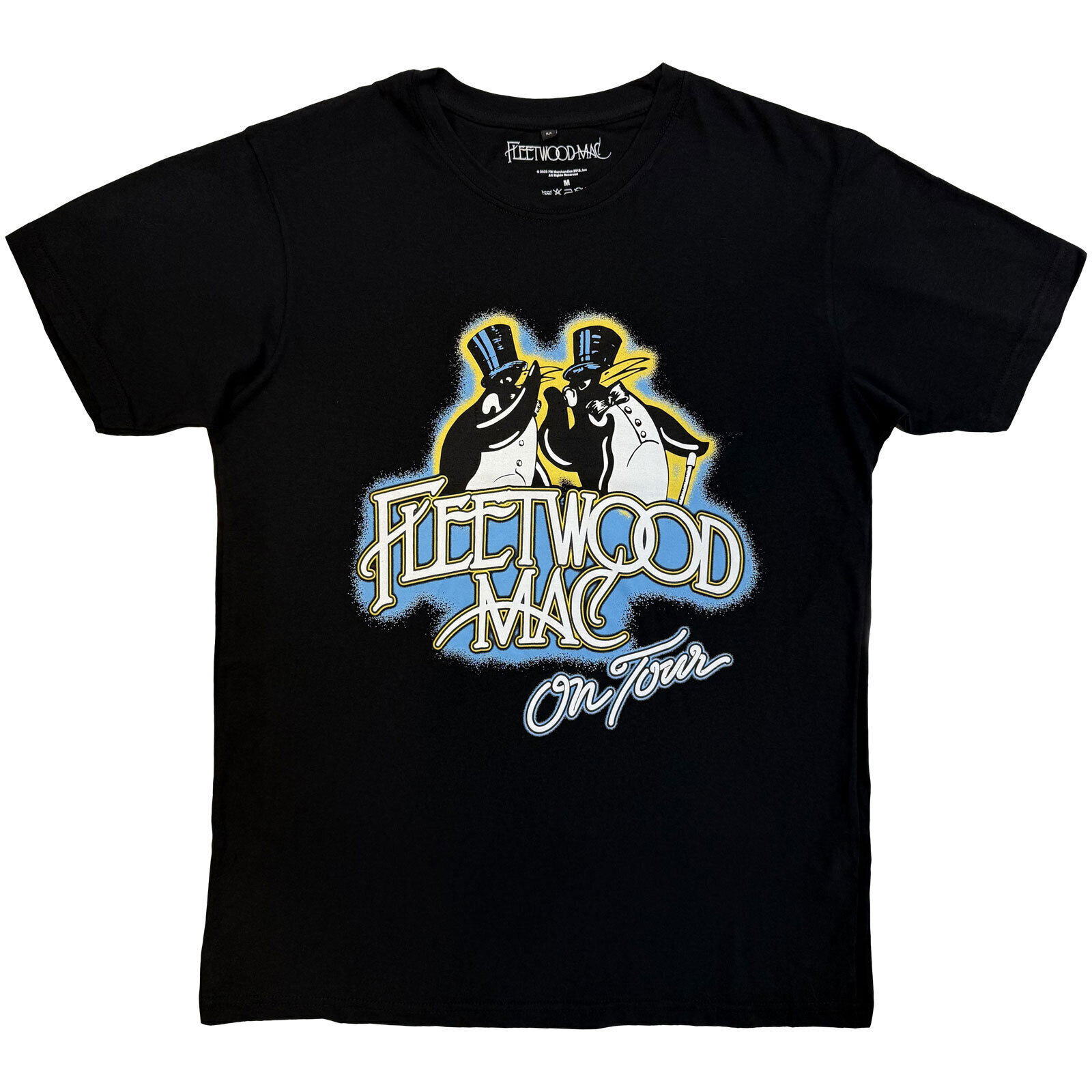 T-shirt Fleetwood Mac On Tour (Carbon) Black 2XL T-shirt