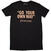 T-shirt Fleetwood Mac Go Your Own Way Black XL Feminino T-shirt