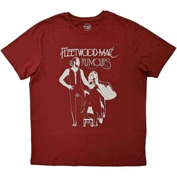 Camiseta de manga corta Fleetwood Mac Rumours Red S Camiseta de manga corta - 1