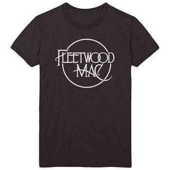 Tricou Fleetwood Mac Classic Logo Black S Tricou - 1