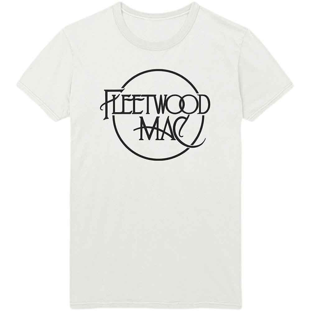 T-shirt Fleetwood Mac Classic Logo White L T-shirt