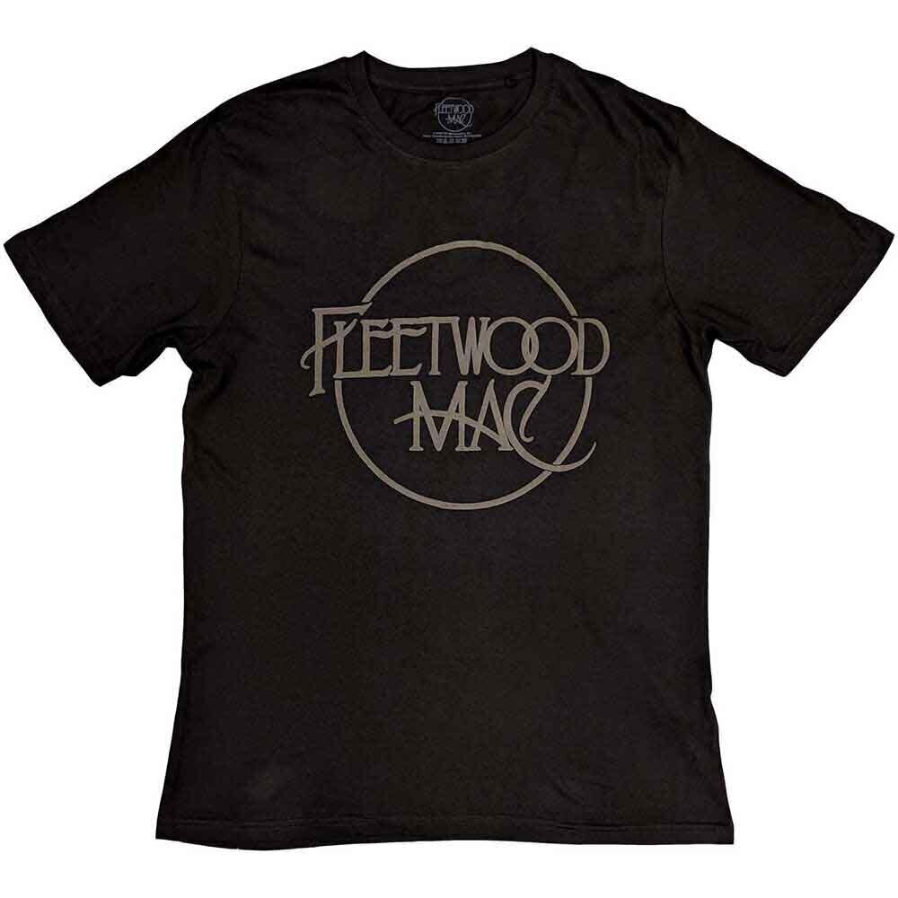 T-särk Fleetwood Mac Classic Logo (Hi-Build) Black XL T-särk