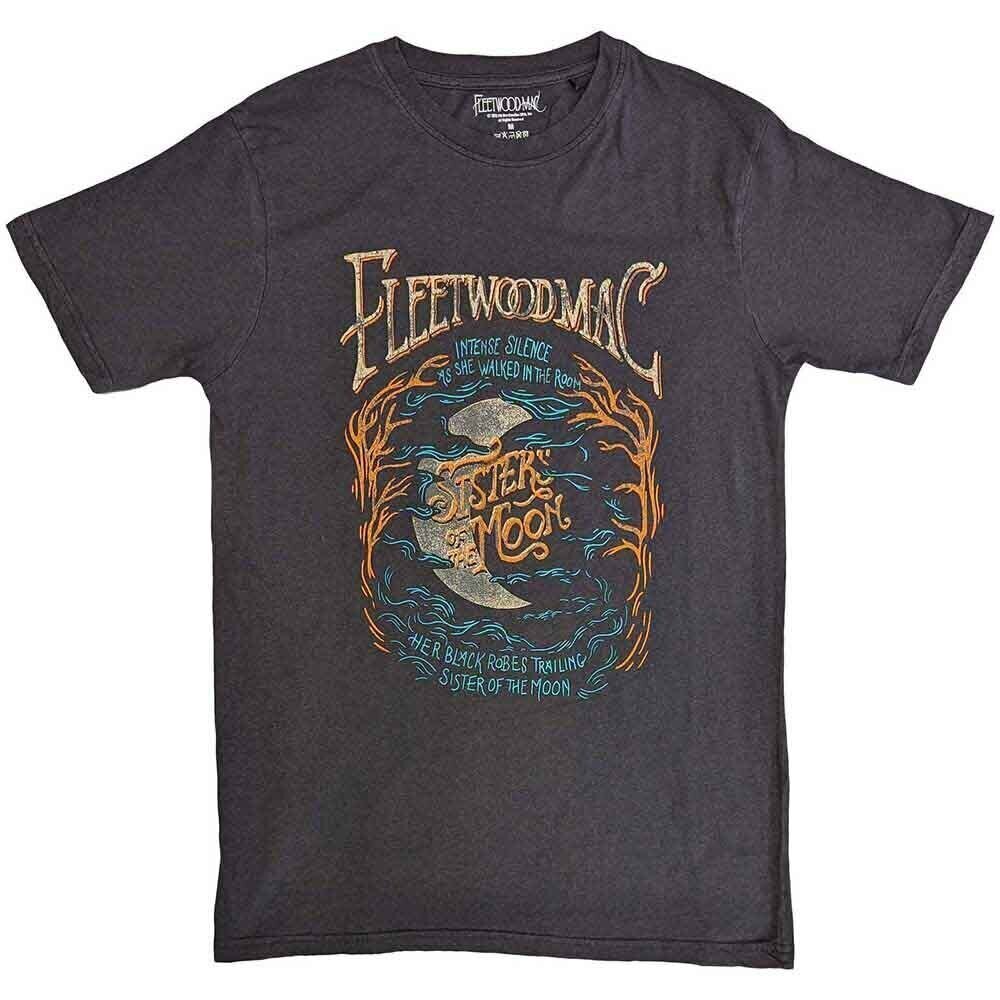 T-Shirt Fleetwood Mac Sisters Of The Moon (Wash Collection) Black L T-Shirt