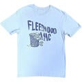 Fleetwood Mac London (Back Print) Light Blue XL T-Shirt