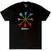 T-Shirt Jackson T-Shirt Guitar Shapes Unisex Black XL