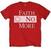 T-särk Faith No More Classic New Logo Star Red M T-särk
