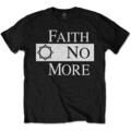 Faith No More Classic Logo V.2 Black L T-särk