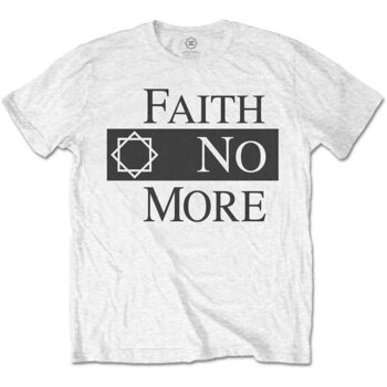 T-särk Faith No More Classic Logo V.2 White 2XL T-särk - 1