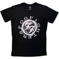 Foo Fighters Wheel Logo Shadow Black M T-shirt