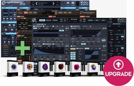 Update / Upgrade / Expansion KV331 Audio SynthMaster Producer Bdl < SM 3 UPG (Digitální produkt) - 1