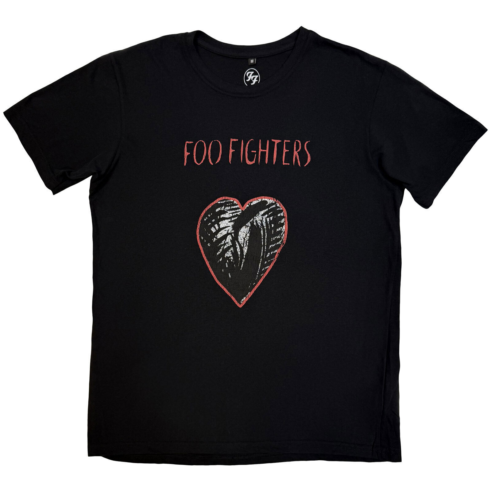 T-Shirt Foo Fighters One By One (Back Print) Black 2XL T-Shirt