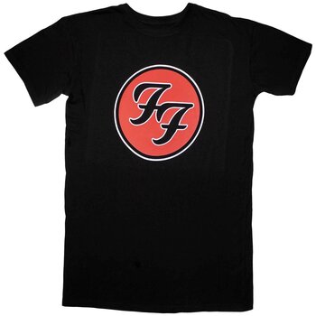 T-Shirt Foo Fighters FF Logo (Dress) Black 2XL Ladies T-Shirt - 1