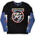 T-Shirt Foo Fighters Comet (Sleeve Print) Black & Denim Blue L T-Shirt
