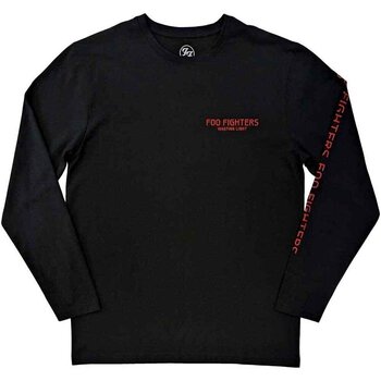 T-Shirt Foo Fighters Wasting Light (Back & Sleeve Print) Black L T-Shirt - 1
