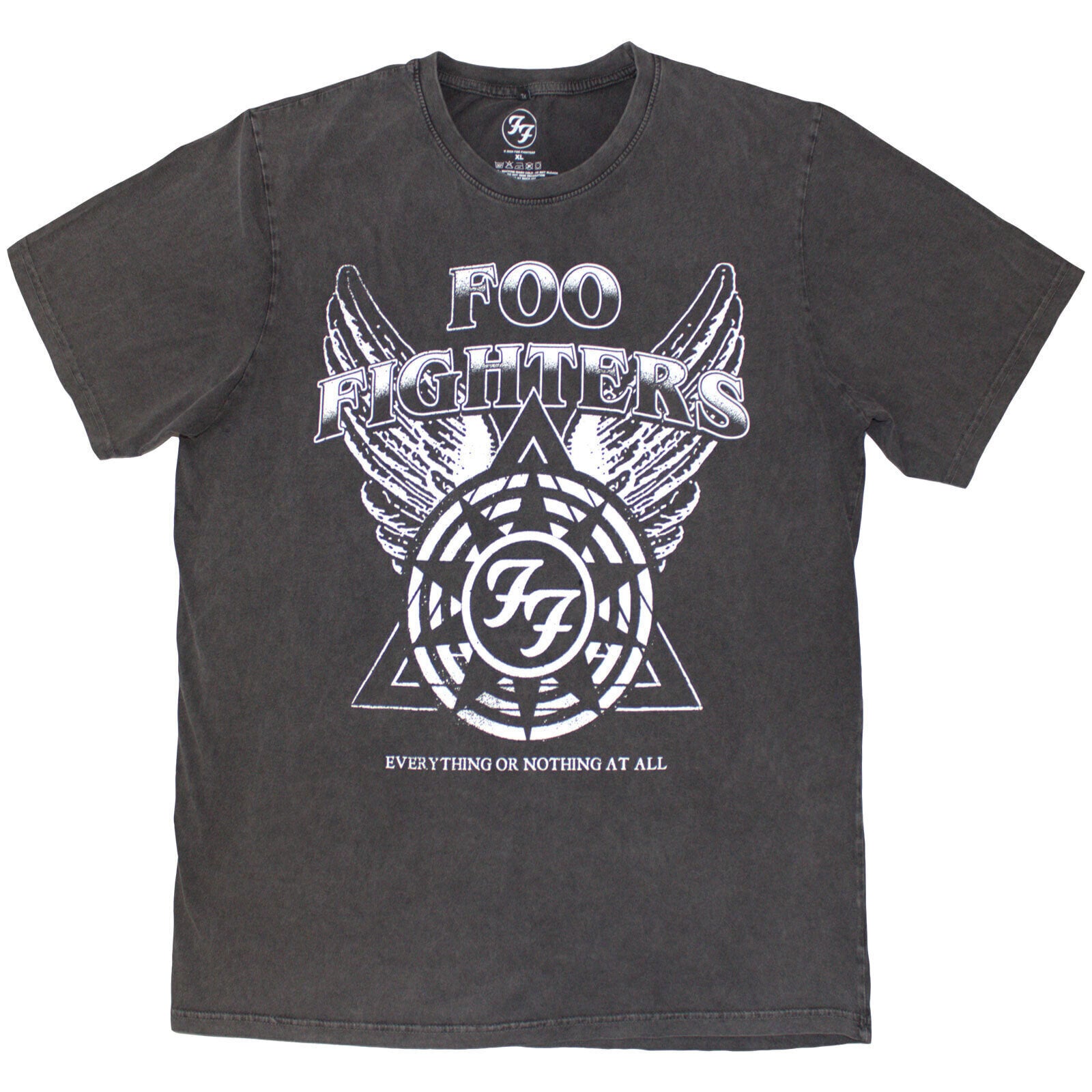 Koszulka Foo Fighters EONAA Logo Charcoal Grey 2XL Koszulka