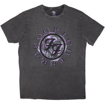 Tricou Foo Fighters Wheel Logo Shadow Gri cărbune M Tricou - 1