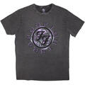 Foo Fighters Wheel Logo Shadow Charcoal Grey L Marškinėliai