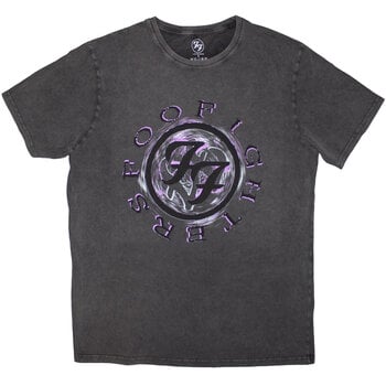 Сорочка Foo Fighters Wheel Logo Shadow Charcoal Grey 2XL Сорочка - 1