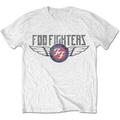Foo Fighters Flash Wings White XL T-särk