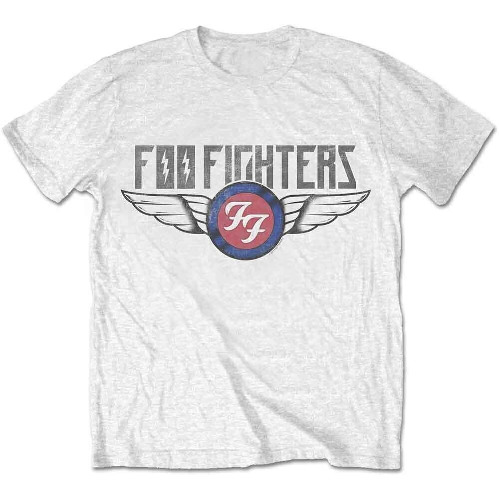 Koszulka Foo Fighters Flash Wings White 4XL Koszulka