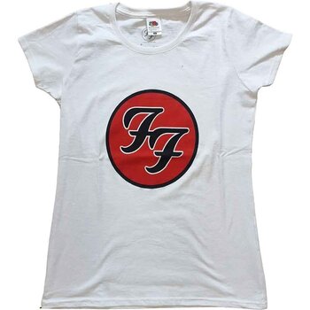 Košulja Foo Fighters FF Logo White XS Ženske Košulja - 1