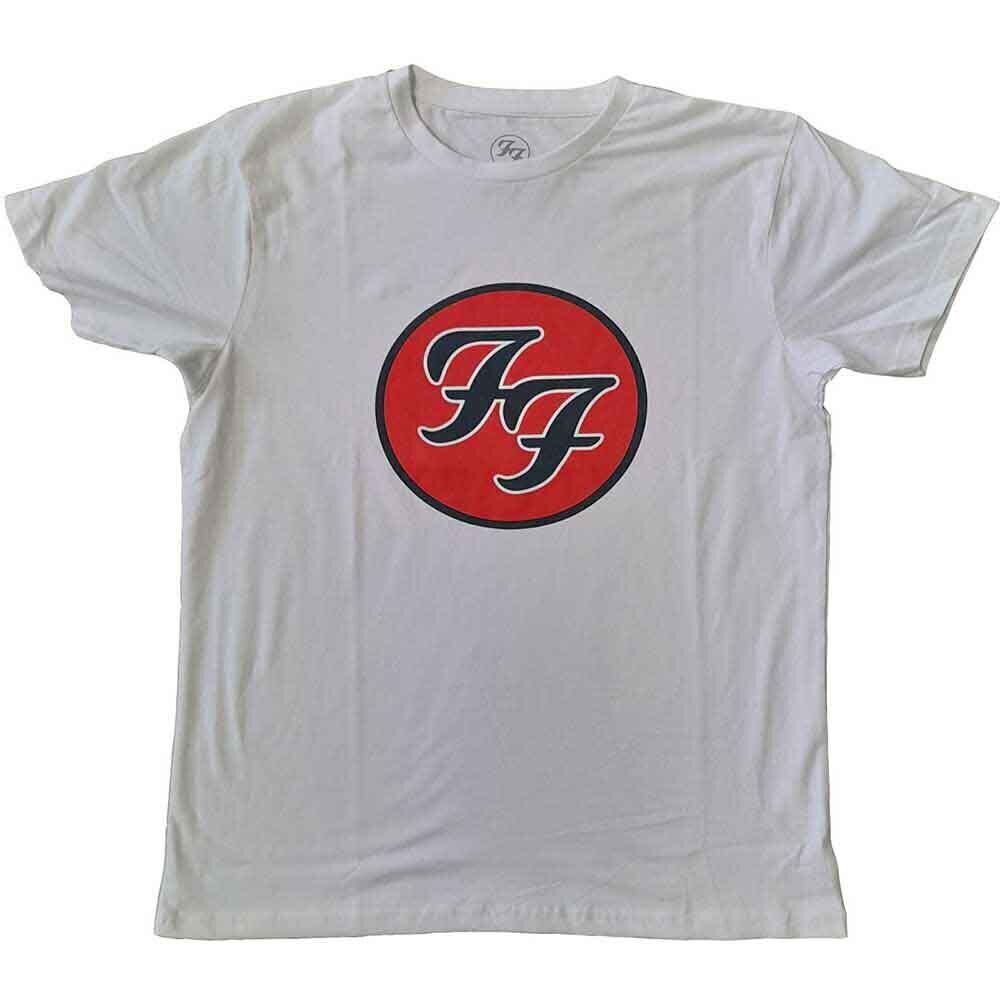 Tričko Foo Fighters FF Logo White 2XL Tričko