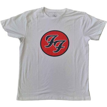 Tričko Foo Fighters FF Logo White 2XL Tričko - 1