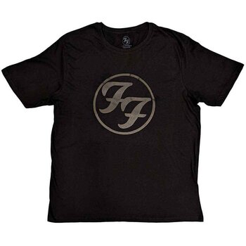 T-särk Foo Fighters FF Logo (Hi-Build) Black 2XL T-särk - 1