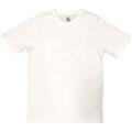Foo Fighters FF Logo (Hi-Build White-On-White) White XL T-Shirt