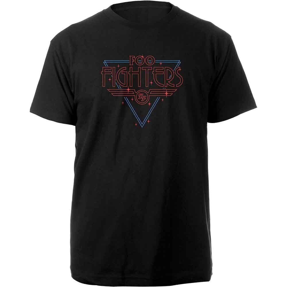 Tricou Foo Fighters Black Disco Outline Black S Tricou