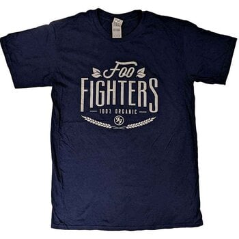 Camiseta de manga corta Foo Fighters 100% Organic Navy Blue M Camiseta de manga corta - 1