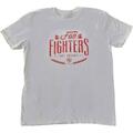 Foo Fighters 100% Organic (Ex-Tour) White M Camiseta de manga corta