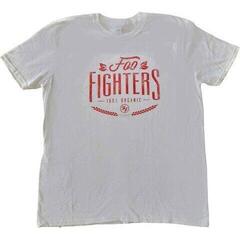 Tricou Foo Fighters 100% Organic (Ex-Tour) White 3XL Tricou