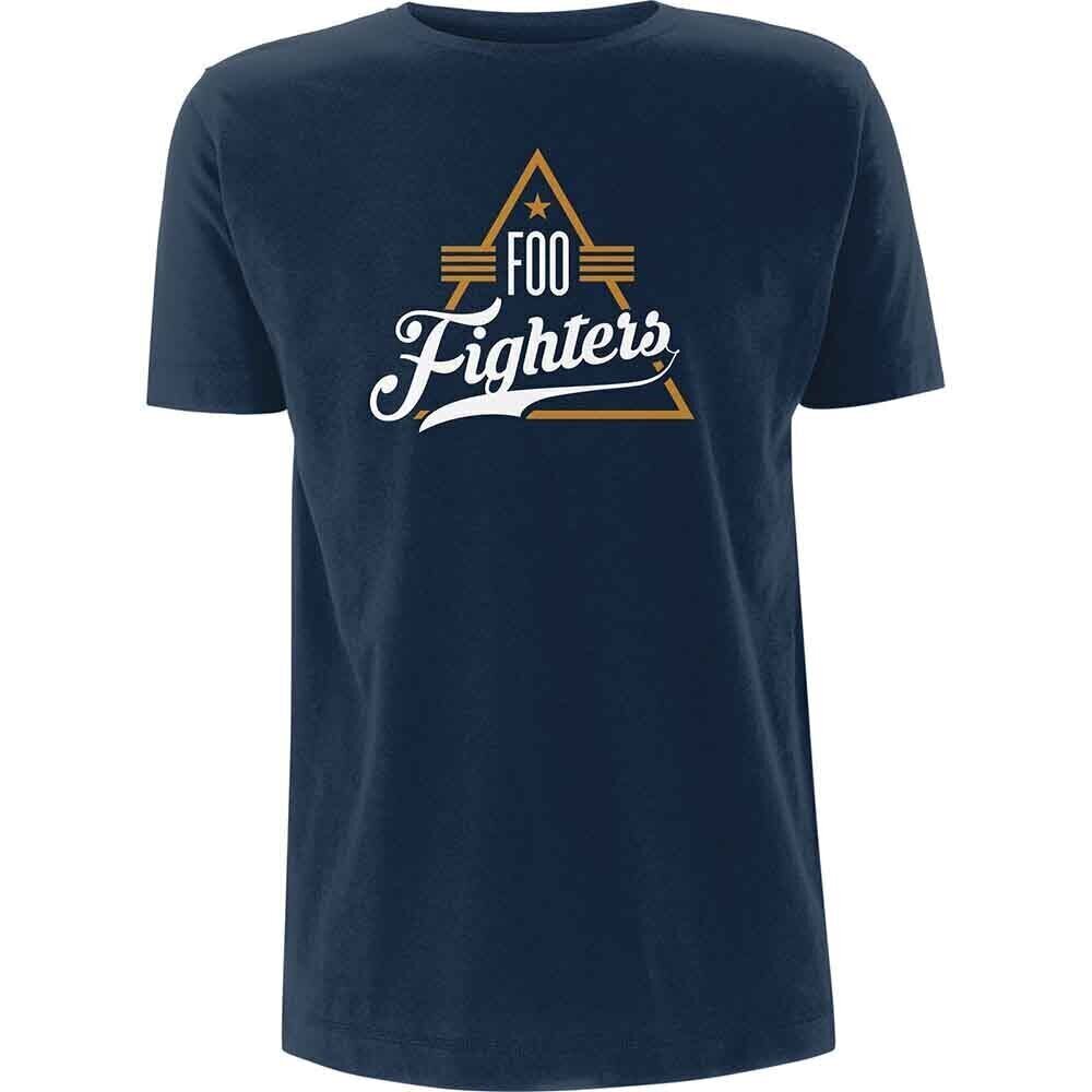 T-Shirt Foo Fighters Triangle Navy Blue M T-Shirt