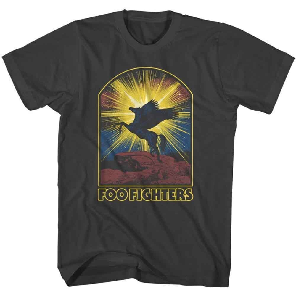 Camiseta de manga corta Foo Fighters Pegasus Black XL Camiseta de manga corta