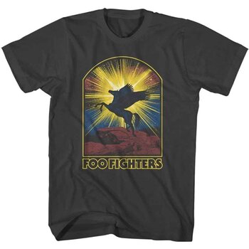 Camiseta de manga corta Foo Fighters Pegasus Black XL Camiseta de manga corta - 1