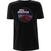 T-Shirt Foo Fighters Vector Space Black 2XL T-Shirt