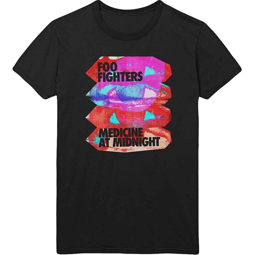 T-shirt Foo Fighters Medicine At Midnight Black XL T-shirt