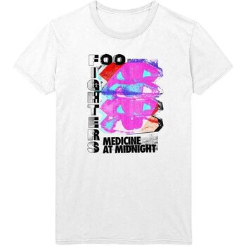T-shirt Foo Fighters Medicine At Midnight Tilt White M T-shirt - 1