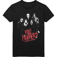 T-Shirt Foo Fighters Medicine At Midnight Photo Black 2XL T-Shirt