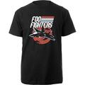 Foo Fighters Jets Black M Maglietta