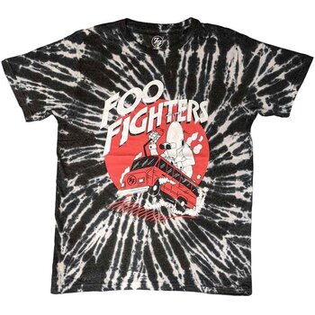 T-Shirt Foo Fighters Speeding Bus (Wash Collection) Black M T-Shirt - 1
